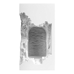 Встраиваемый в стену гипсовый светильник под покраску с эффектом разрушенной стены Antiquity Athena варинант исполнения - 2 | Loft Concept в Москве