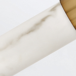 Бра для ванных комнат вертикальное с вытянутым плафоном из алебастра Hinkley варинант исполнения - 6 | Loft Concept в Москве