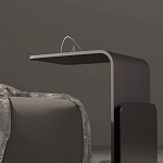 Stolik 90 Журнальный столик из шпона ясеня с чёрной эмалью варинант исполнения - 1 | Loft Concept в Москве