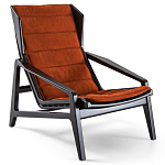 Дизайнерское кресло с подлокотниками из массива дерева Gio Ponti D.156.3 Armchair варинант исполнения - 1 | Loft Concept в Москве