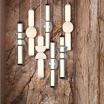 Подвесной светильник с белыми матовыми плафонами Hiding secrets варинант исполнения - 5 | Loft Concept в Москве