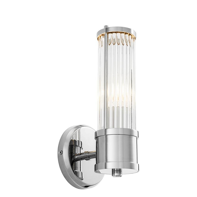  Wall Lamp Claridges Single Nickel      | Loft Concept 