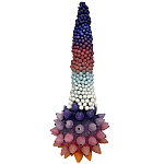 Статуэтка для интерьера цветной фрукт Tropical Fruit Pandora 68 варинант исполнения - 6 | Loft Concept в Москве