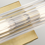 Бра горизонтальное с рифленым стеклянным плафоном Kichler варинант исполнения - 3 | Loft Concept в Москве