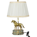Настольная лампа из фарфора Лошадь Frodi варинант исполнения - 2 | Loft Concept в Москве