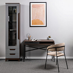 Стол рабочий в стиле лофт с ящиком и нишей для хранения Urban Style Space 2 варинант исполнения - 7 | Loft Concept в Москве