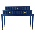 Премиальная Консоль с тремя ящиками Elsa Dreams Blue варинант исполнения - 4 | Loft Concept в Москве