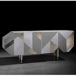 Комод с фасадом из геометрических фигур Coleccion Alexandra варинант исполнения - 2 | Loft Concept в Москве