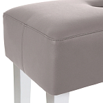 Мягкий пуф на белых ножках Winton Pouf варинант исполнения - 10 | Loft Concept в Москве