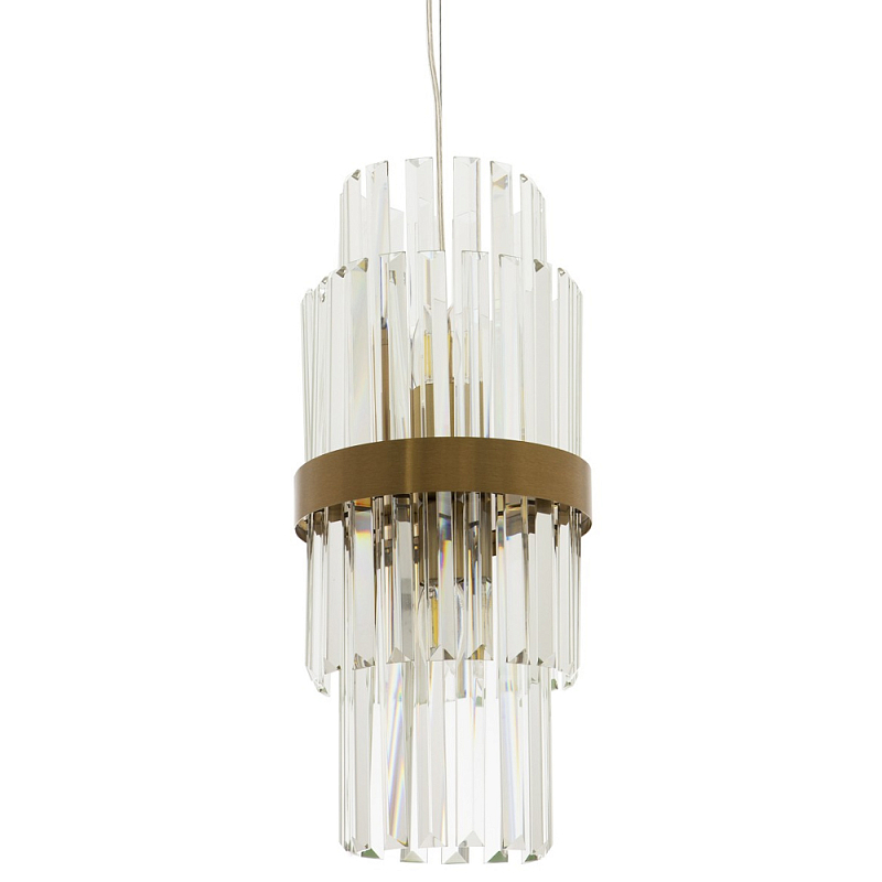   Deniel Crystal Hanging Lamp Bronze      | Loft Concept 