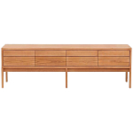 Длинная деревянная консоль с ящиками Espen Wooden Console варинант исполнения - 1 | Loft Concept в Москве