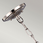 Подвесной светильник со стальным плафоном и белым матовым стеклянным шаром Feiss варинант исполнения - 3 | Loft Concept в Москве