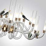 Люстра с декоративными птицами Ganthea D 93 см варинант исполнения - 3 | Loft Concept в Москве