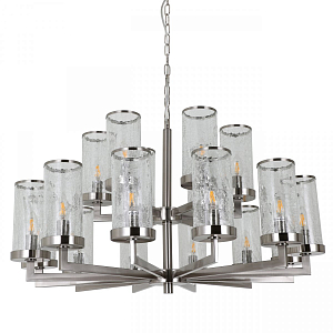 Люстра LIAISON TWO-TIER Chandelier 18 Silver