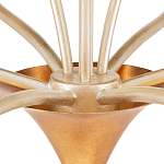 Люстра с плафонами в виде цветов Golden Bird of Paradise варинант исполнения - 2 | Loft Concept в Москве