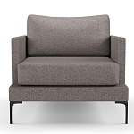 Мебельная ткань Шенилл серый цвет 138 см T4-32 варинант исполнения - 5 | Loft Concept в Москве