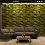 Гипсовая 3D Панель M-31 варинант исполнения - 1 | Loft Concept в Москве