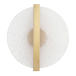 Бра с белым матовым стеклянным плафоном круглой формы Soft Glow Harmony варинант исполнения - 1 | Loft Concept в Москве