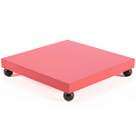 Дизайнерский кофейный стол на круглых ножках Poltronova T02 Pink Coffee Table варинант исполнения - 1 | Loft Concept в Москве