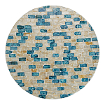 Столик с инкрустацией с перламутровым узором Rona варинант исполнения - 2 | Loft Concept в Москве