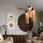 Бра круглое натуральная Пробка Natural Cork варинант исполнения - 5 | Loft Concept в Москве