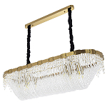 Люстра с хрустальными подвесками Riche Crystal Metal Chandelier 12 варинант исполнения - 1 | Loft Concept в Москве