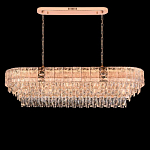 Люстра овальная с каскадом из прозрачного хрусталя Constant Sparks варинант исполнения - 2 | Loft Concept в Москве