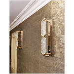 Бра прямоугольное с текстурным природным рисунком IceFlame варинант исполнения - 6 | Loft Concept в Москве