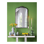 Ваза фигурная с сине-зелеными узорами распустившихся цветов Blossoming Spring варинант исполнения - 5 | Loft Concept в Москве