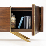 ТВ-тумба в цвете американский орех Introduce варинант исполнения - 3 | Loft Concept в Москве