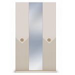 Шкаф трёхдверный с 1-ой зеркальной дверью Satin Furniture варинант исполнения - 2 | Loft Concept в Москве