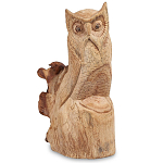 Статуэтка из дерева сова Animals of the World 20 варинант исполнения - 1 | Loft Concept в Москве