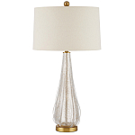 Настольная лампа с фактурным стеклянным корпусом Pommel варинант исполнения - 4 | Loft Concept в Москве