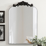 Зеркало с изысканной короной и безрамным полотном Crowned Mirror варинант исполнения - 1 | Loft Concept в Москве