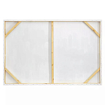 Панно декоративное с ручной росписью Blue Strokes варинант исполнения - 2 | Loft Concept в Москве