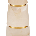 Настольная лампа с конусовидным каменным корпусом Regency варинант исполнения - 1 | Loft Concept в Москве