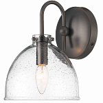 Бра с куполообразным прозрачным плафоном Glass Dome with Seeds варинант исполнения - 2 | Loft Concept в Москве