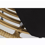 Стул круглый с ротанговым плетением Round Wicker Stool варинант исполнения - 6 | Loft Concept в Москве