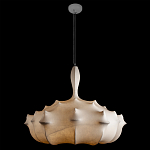 Подвесной светильник с белым фигурным абажуром и мягкими волнистыми краями Cloud Motion  варинант исполнения - 18 | Loft Concept в Москве