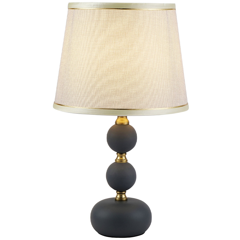     Altera Lampshade White Black Gold Table Lamp  ̆    | Loft Concept 