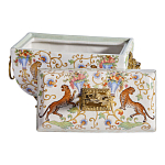 Шкатулка с фигуркой льва на крышке Eden Garden варинант исполнения - 2 | Loft Concept в Москве