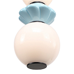 Подвесной светильник фигурный с керамическими элементами 24W LED Fragrant Light варинант исполнения - 5 | Loft Concept в Москве