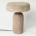 Настольная лампа «Травертиновая» варинант исполнения - 1 | Loft Concept в Москве