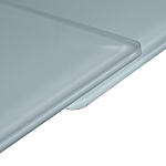 Стол обеденный раскладной со стеклянной столешницей Futuristic Table варинант исполнения - 3 | Loft Concept в Москве