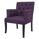 Кресло Addison Chic Armchair purple flax варинант исполнения - 3 | Loft Concept в Москве