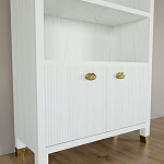 Книжный Стеллаж Elsa Dreams White с задней стенкой варинант исполнения - 1 | Loft Concept в Москве