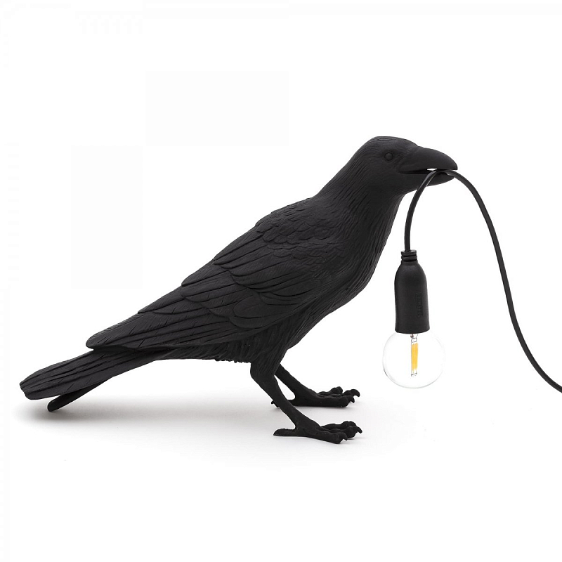   Bird Lamp Black Waiting    | Loft Concept 