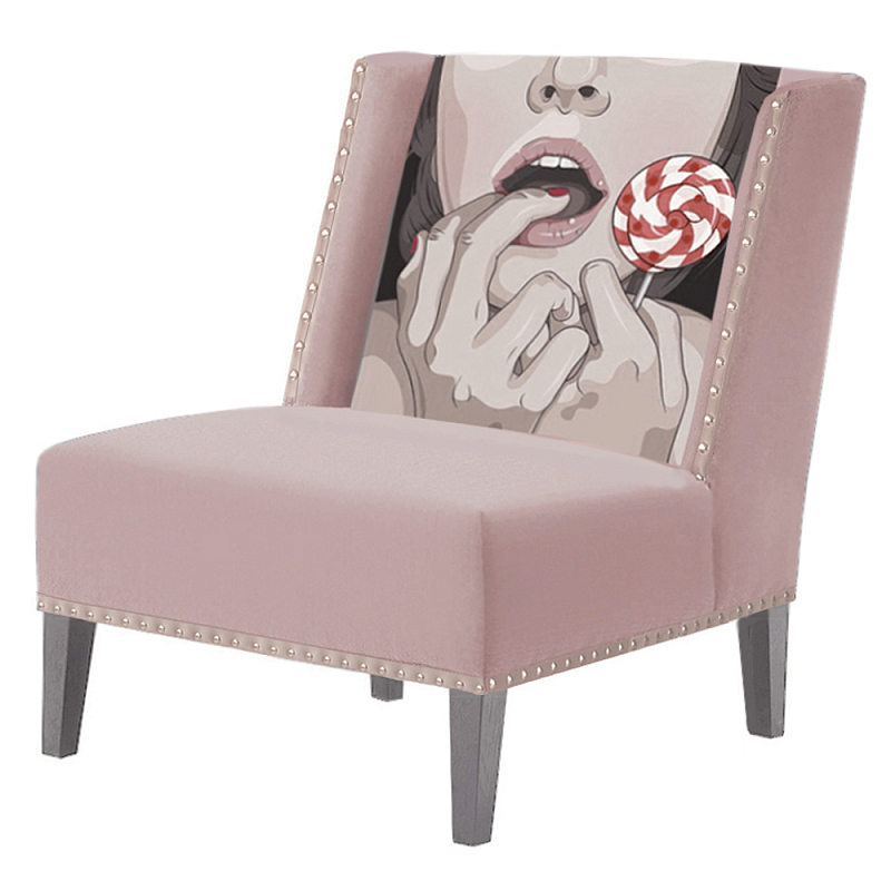 FUN Armchair Lollipop Pink      ̆ ̆   | Loft Concept 