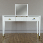 Туалетный стол - Трельяж Elsa Dreams White 120 см варинант исполнения - 5 | Loft Concept в Москве