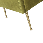 Кресло велюровое оливковое с подушкой Relaxation Soft варинант исполнения - 4 | Loft Concept в Москве